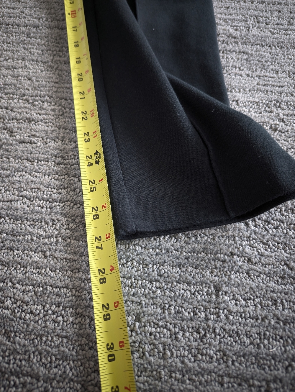 J. Crew Pintuck Sweatpants Black Pull On Pants Pockets - Picture 7 of 10